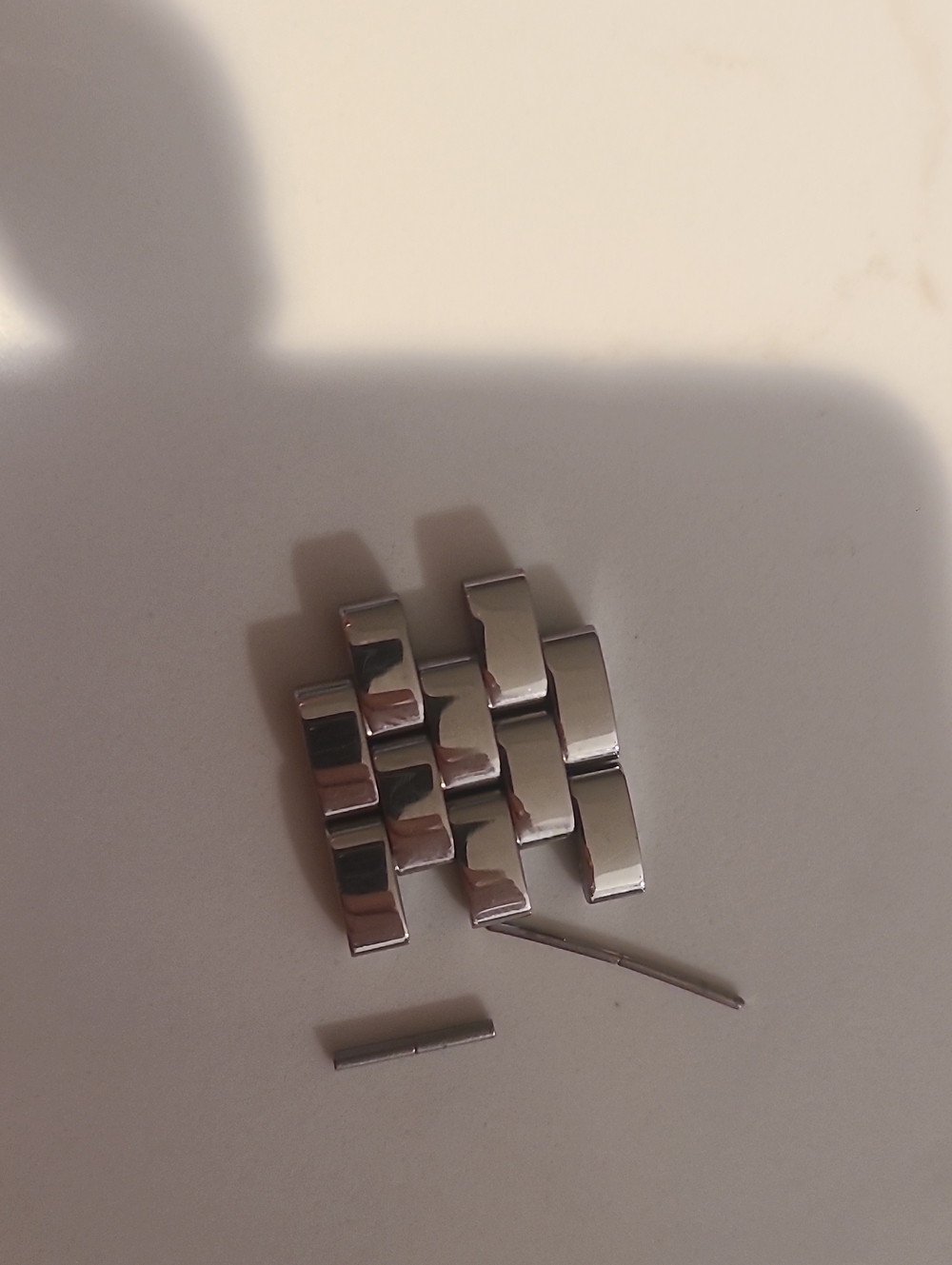 Michele  2 Links With Pins 18mm 5 Link